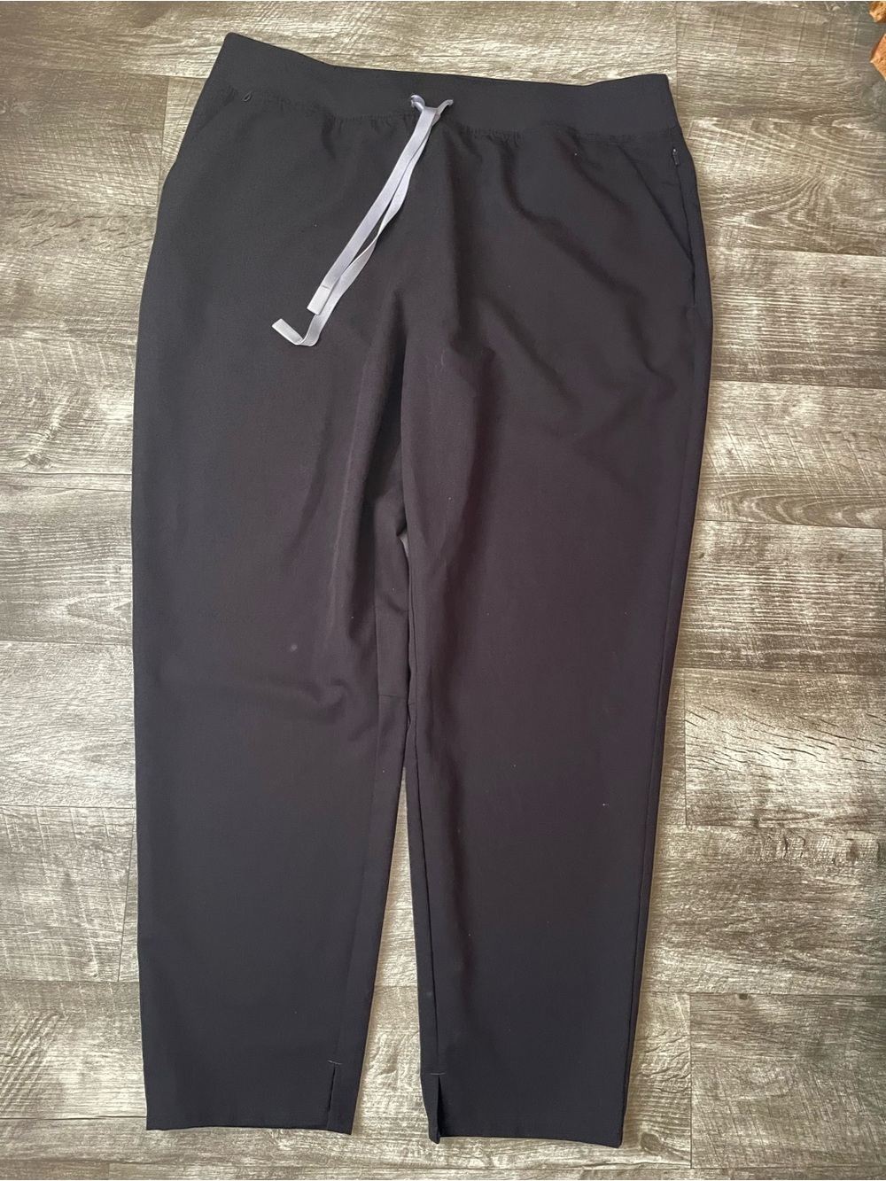 Figs Alva high waisted tapered pants black size XXL/T